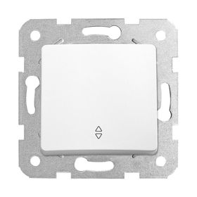 Viko 90440004 Rollina Linnera Çerçeve Hariç Düğme Kapak Mekanizmalı Beyaz Veavien