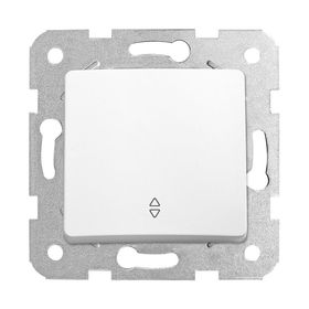 Viko 90440004 Rollina Linnera Çerçeve Hariç Düğme Kapak Mekanizmalı Beyaz Veavien