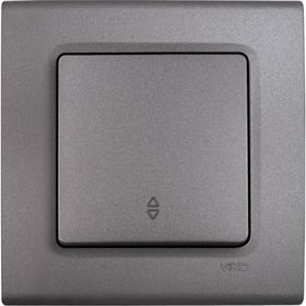 Viko 90442004 Linnera Life Granit Grisi Çerçeveli Vavien Anahtar