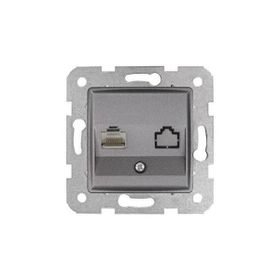 Viko 90442078 Tekli Data Cat6 Granit Grisi Prizi