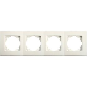 Viko 90481004 Linnera Krem Dörtlü Yatay Çerçeve