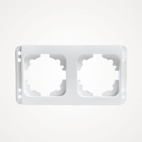 Viko 90501356 Çerçeve Beyaz Kardelen İkili Topraklı Priz