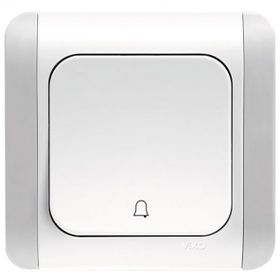 Viko 90551006 Kardelen Beyaz Zil Anahtarı
