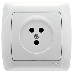 Viko 90551011 Kardelen Beyaz Telefon Prizi