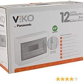 Viko 90912112 12'li Sıva Üstü Kapaklı Sigorta Kutusu