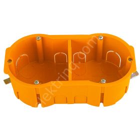 Viko 90926102 2'li Halogen Free Alçıpan Kasa