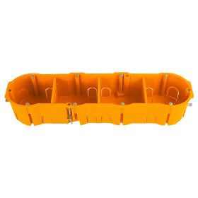 Viko 90926104 Alçıpan 4'lü Turuncu Halojen Free Kasa