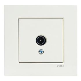 Viko 90950710 Meridian Karre Krem Tv Mekanizma ve Çerçeve Hariç Priz