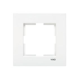 Viko 90960200 Karre Beyaz Tekli Çerçeve