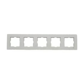 Viko 90960204 Karre Beyaz 3'lü Paket Beşli Çerçeve