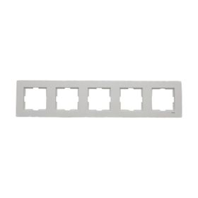 Viko 90960204 Karre Beyaz 3'lü Paket Beşli Çerçeve