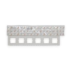 Viko 90960205 Karre Beyaz 3'lü Paket Altılı Çerçeve