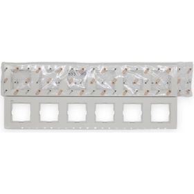 Viko 90960205 Karre Beyaz 3'lü Paket Altılı Çerçeve
