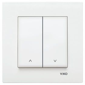 Viko 90960716 Karre Beyaz Jaluzi Kumanda Anahtarı