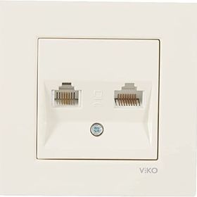 Viko 90960881 Krem Kare Priz