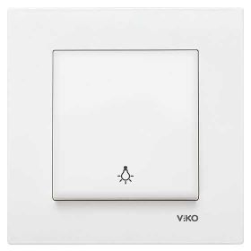 Viko 90967003 Karre Meridian Beyaz Light Çerçeve Hariç Mekanizma