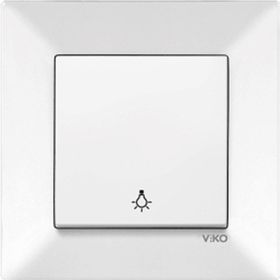 Viko 90967003 Karre Meridian Beyaz Liht Anahtar
