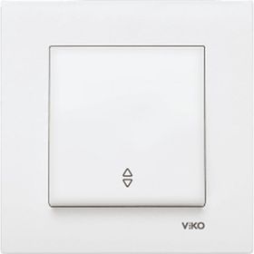 Viko 90967004 Karre Meridian Beyaz Çerçevesiz Mekanizma Vavien