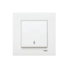 Viko 90967004 Karre Meridian Beyaz Çerçevesiz Mekanizma Vavien