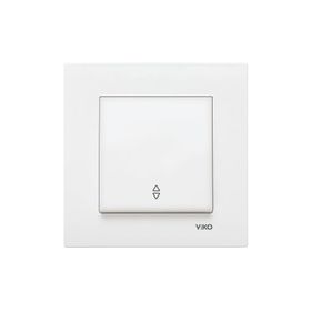 Viko 90967004 Karre Meridian Beyaz Çerçevesiz Mekanizma Vavien