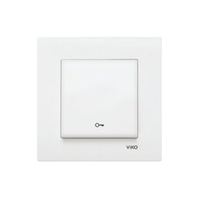 Viko 90967005 Karre Meridian Beyaz Kapı Otomatiği