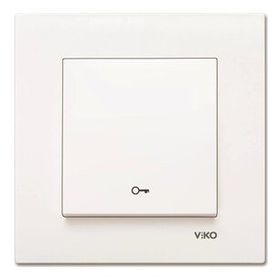 Viko 90967005 Karre Meridian Beyaz Kapı Otomatiği