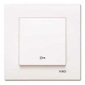 Viko 90967005 Karre Meridian Beyaz Kapı Otomatiği