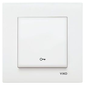 Viko 90967005 Karre Meridian Beyaz Kapı Otomatiği