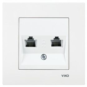 Viko 90967013 Beyaz Karre Numeris Telefon Prizi