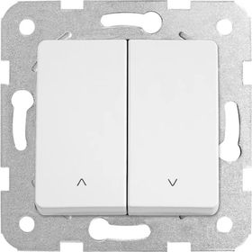 Viko 90967016 Meridian Karre Beyaz Jaluzi Çerçevesiz Kumanda Anahtarı