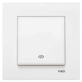 Viko 90967031 Karre Meridian Beyaz Permütatör