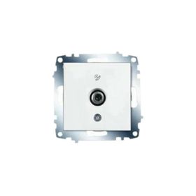Viko 90967038 Karre Meridian Beyaz F Konnektörlü 10 dB Geçişli Uydu Prizi