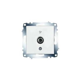 Viko 90967038 Karre Meridian Beyaz F Konnektörlü 10 dB Geçişli Uydu Prizi