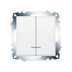 Viko 90967050 Karre Meridian Beyaz Işıklı Komütatör