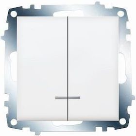 Viko 90967050 Karre Meridian Beyaz Işıklı Komütatör