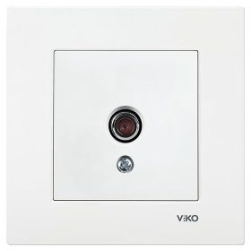 Viko 90967059 Karre Meridian Beyaz TV Geçişli 8DB Çerçeve Hariç Mekanizma