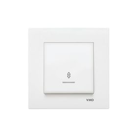 Viko 90967063 Karre Meridian Beyaz Işıklı Vavien