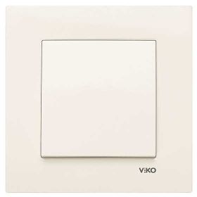 Viko 90967201 Karre Meridian Krem Çerçeve Hariç Anahtar Mekanizma