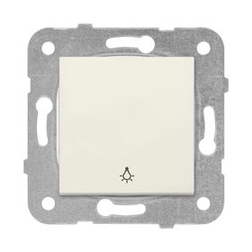 Viko 90967203 Karre Meridian Çerçevesiz Krem Light Yaylı Anahtar