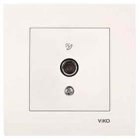 Viko 90967238 Karre Meridian Krem F Konnektörlü 10 DB Mekanizma Çerçeve Hariç Uydu Prizi