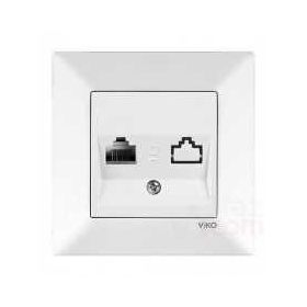 Viko 90967278 Karre Meridian Krem Tekli Data Cat6 Prizi
