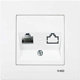 Viko 90967278 Karre Meridian Krem Tekli Data Cat6 Prizi