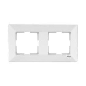 Viko 90979012 Meridian Krem 2'li Yatay Çerçeve