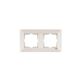 Viko 90979012 Meridian Krem 2'li Yatay Çerçeve