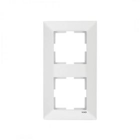 Viko 90979022 Meridian Beyaz 2'li Dikey Çerçeve