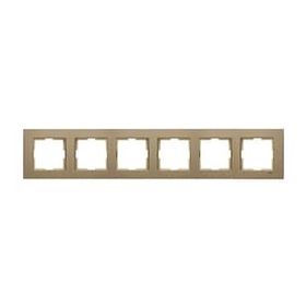 Viko 92190626 6'lı Novella Bronz Çerçeve