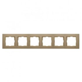 Viko 92190626 6'lı Novella Bronz Çerçeve