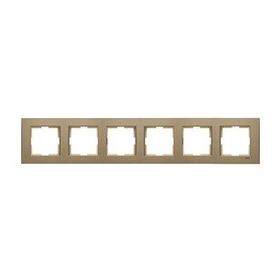 Viko 92190626 6'lı Novella Bronz Çerçeve