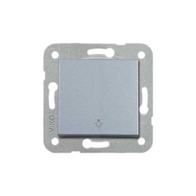 Viko 92605003 Gümüş Novella Light Anahtarı Kapağı