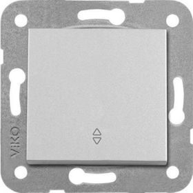 Viko 92605004 Artline Novella Gümüş Vavien Çerçevesiz Duvar Anahtarı